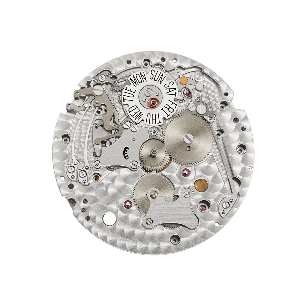 5328G-001 カラトラバ8日巻 瞬時送り式曜日・日付表示｜パテック