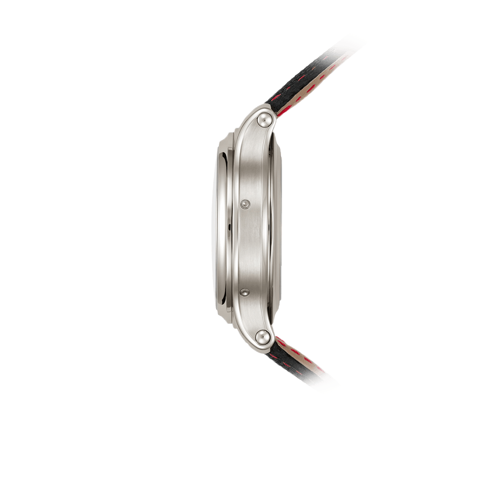 5373P-001 永久カレンダー搭載 シングルプッシュボタン スプリット秒針