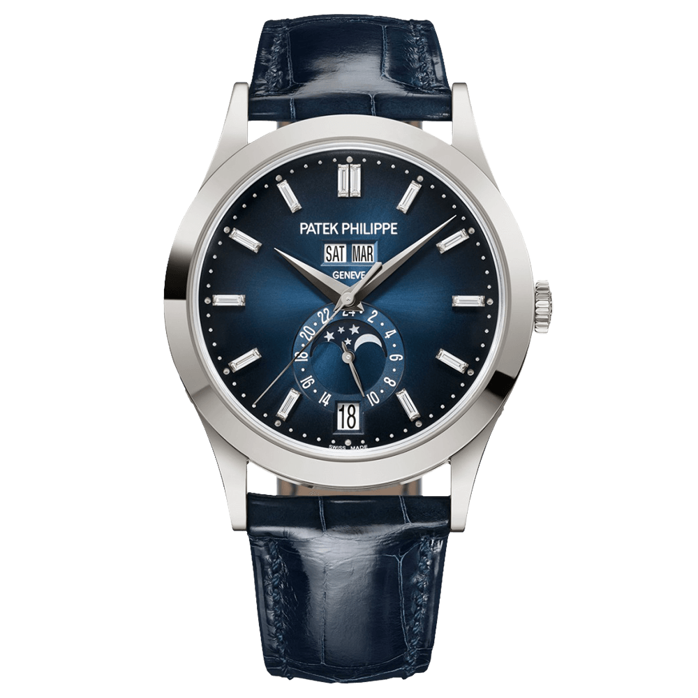 パテックフィリップ　5396R-015　専用ベルト　正規品　ネイビーブルー BASEL WORLD 2017 新作紹介 vol.2 | Patek Philippe ブログ | 神戶三宮