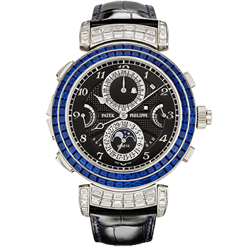 PATEK PHILIPPE プッシュピン K18WG 美品 コンプリケーション PATEK PHILIPPEのグランド・コンプリケーション 永久カレンダー