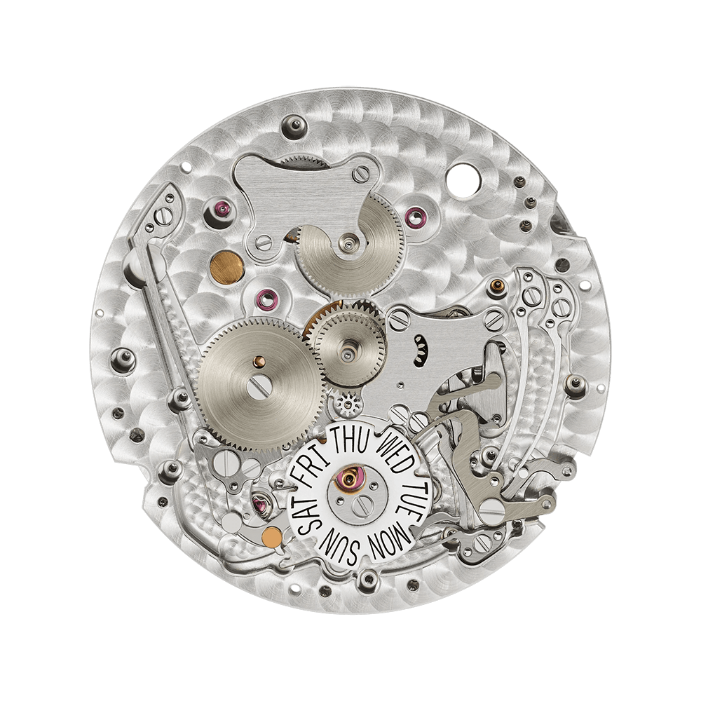 958G-001 ノーチラス・デスククロック 8日巻 瞬時送り式曜日・日付表示