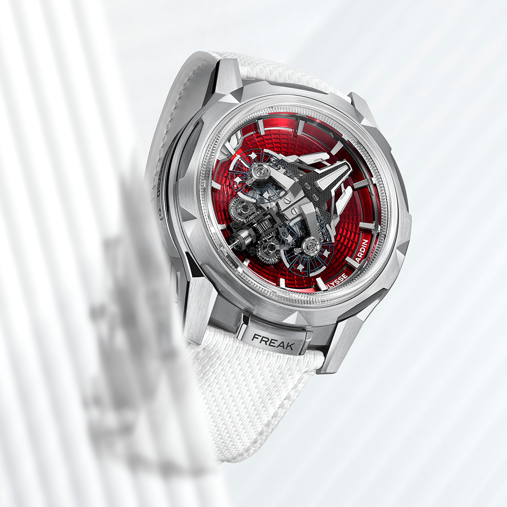 2513-500LE-6AE-RED/3A フリーク S レッドエナメル ｜ユリス・ナルダン