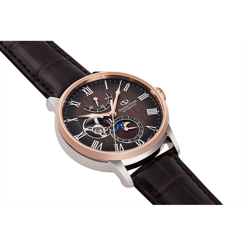 RK-AY0105Y M45 F7 メカニカルムーンフェイズ ｜オリエントスター