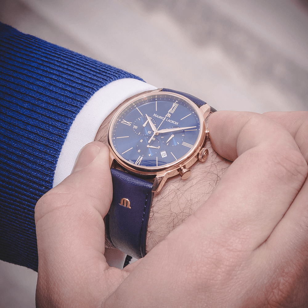 モーリスラクロア エリロス クロノグラフ クォーツ 【公式通販】