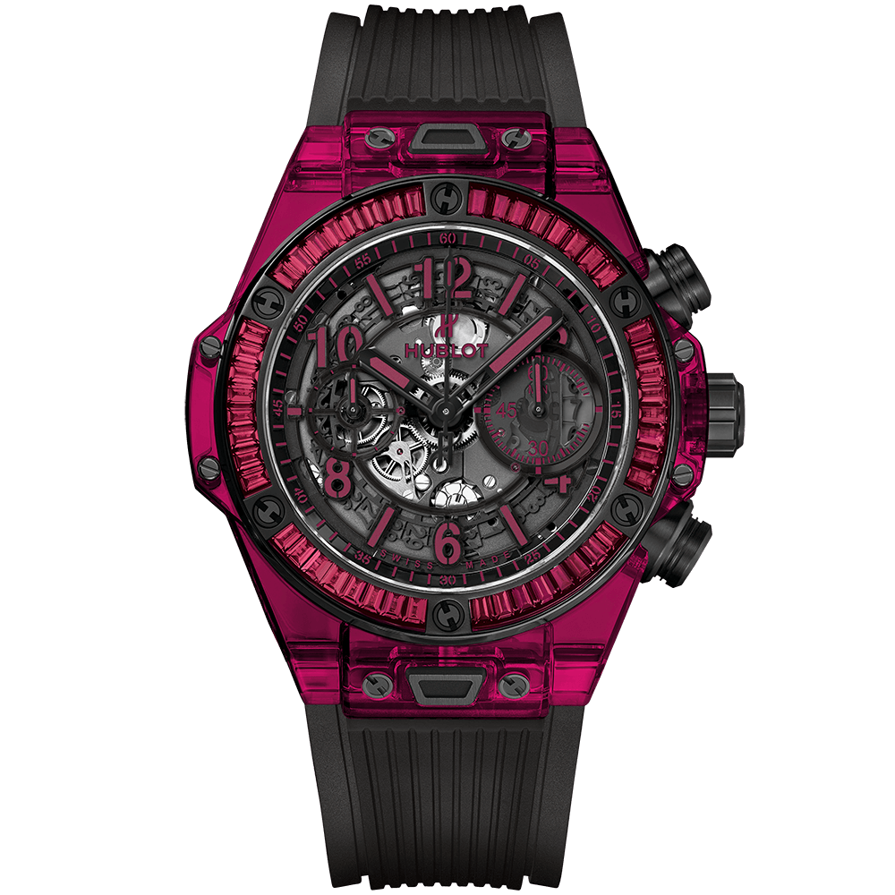 ウブロ ビッグ バン ウニコ レッドサファイア バゲットルビー ヨシダ Yoshida サテライトサイト Gressive