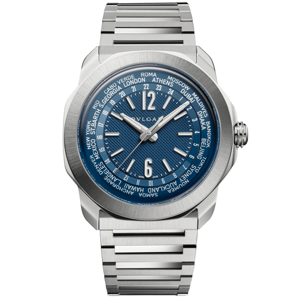 103762 オクト ローマ ワールドタイマー｜ブルガリ｜正規販売店ヨシダ