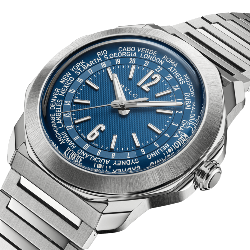 103762 オクト ローマ ワールドタイマー｜ブルガリ｜正規販売店ヨシダ