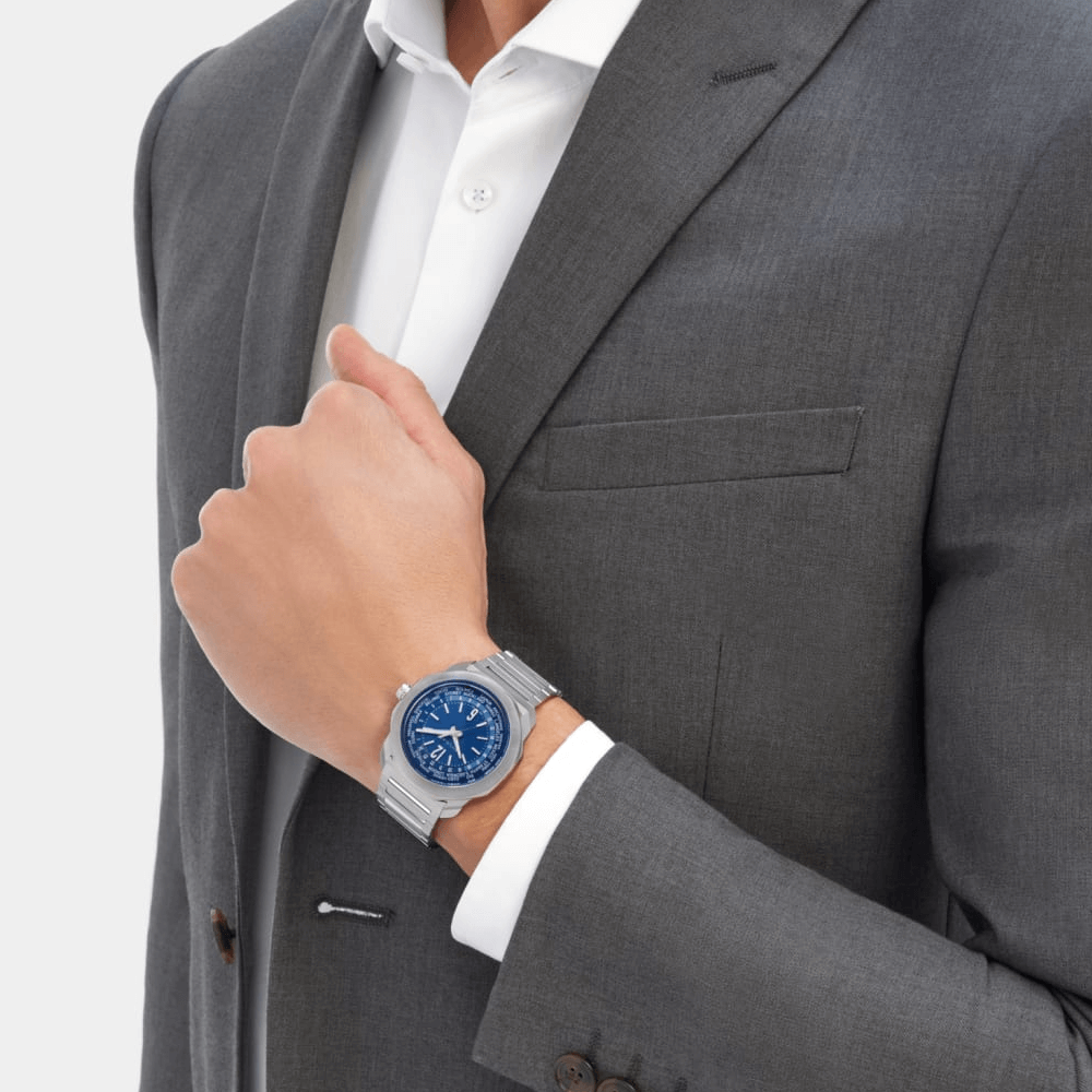 103762 オクト ローマ ワールドタイマー｜ブルガリ｜正規販売店ヨシダ