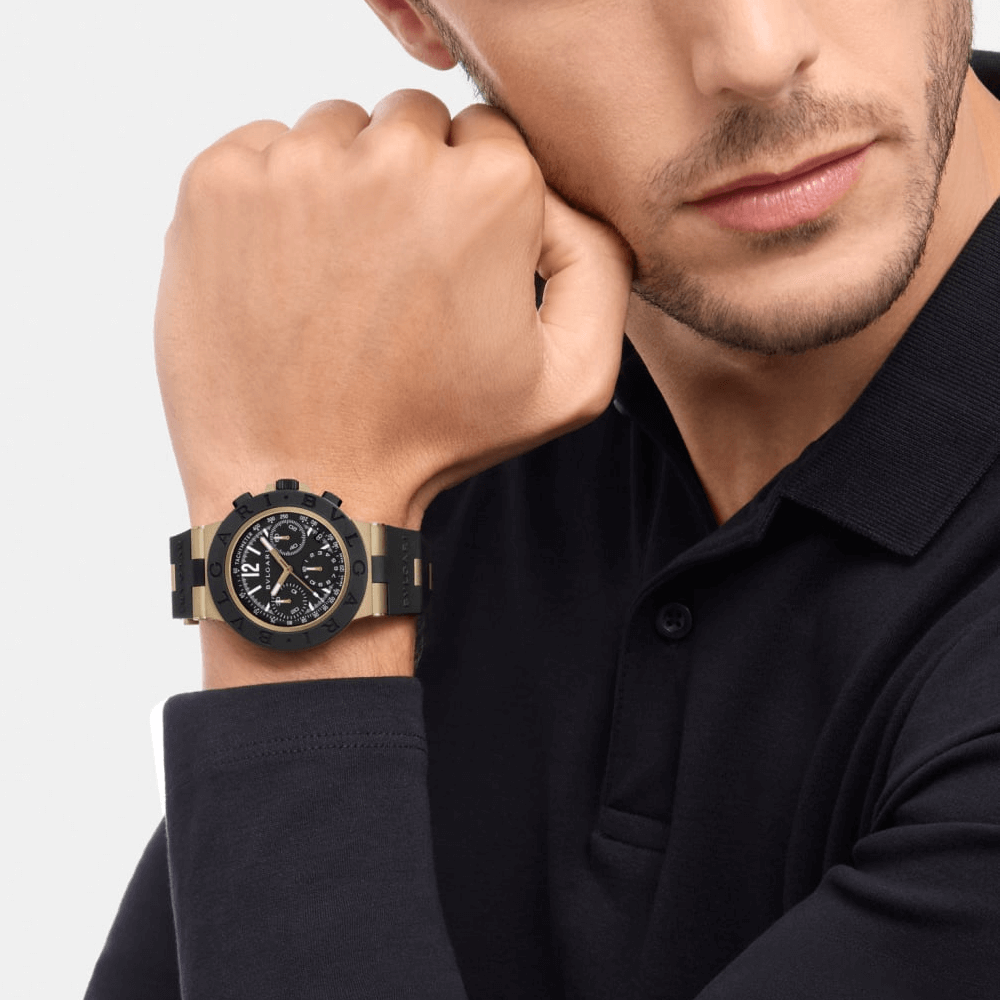 104242 ブルガリ ブロンゾ クロノグラフ ｜ブルガリ｜正規販売店ヨシダ