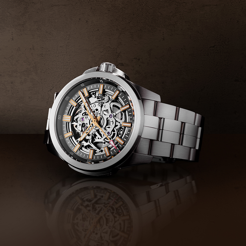 N3000.07S02.G01.S01 インディペンデンス スケルトン 42mm｜ノルケイン