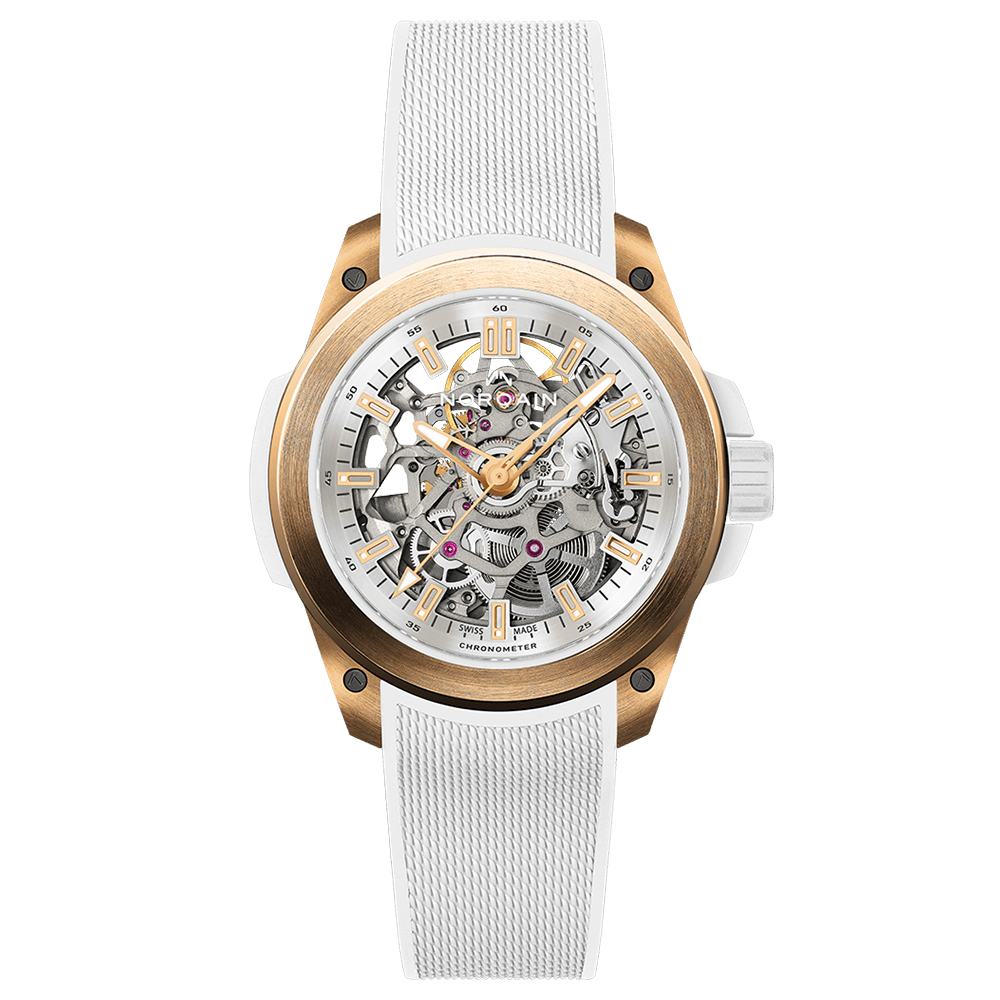 N3001.07G01.W01.R01 ワイルド ワン スケルトン 39mm レッドゴールド