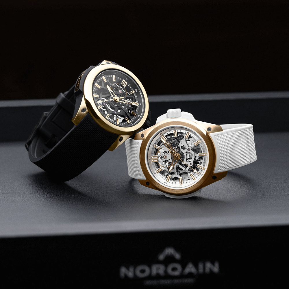 N3001.07G06.B01 ワイルド ワン スケルトン 39mm イエローゴールド