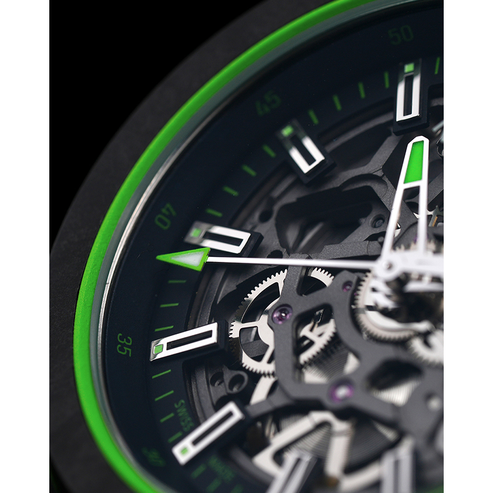 N3000.07Q20.B14.R01 ワイルド ワン スケルトン 42mm ｜ノルケイン