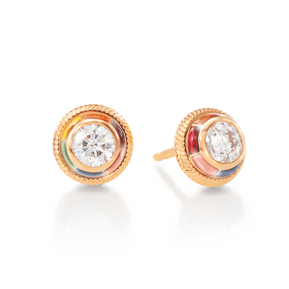 808761 イヤリング ゴールデン レインボー ｜ウェレンドルフ｜正規販売