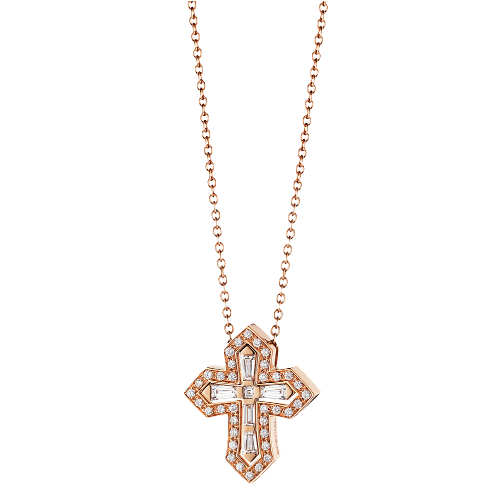 20093431 ベル エポック クラウンS ネックレス ピンクゴールド