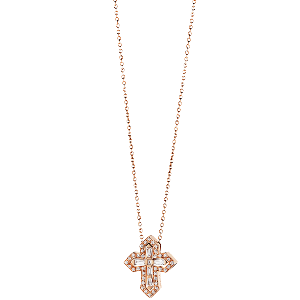 20093431 ベル エポック クラウンS ネックレス ピンクゴールド