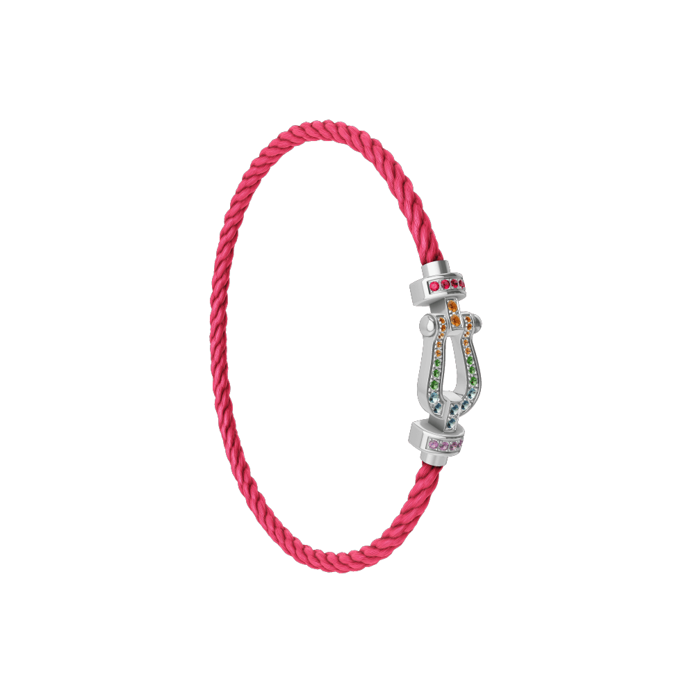 0B0170-6B0253 フォース10 MM ブレスレット ホワイトゴールド カラー 