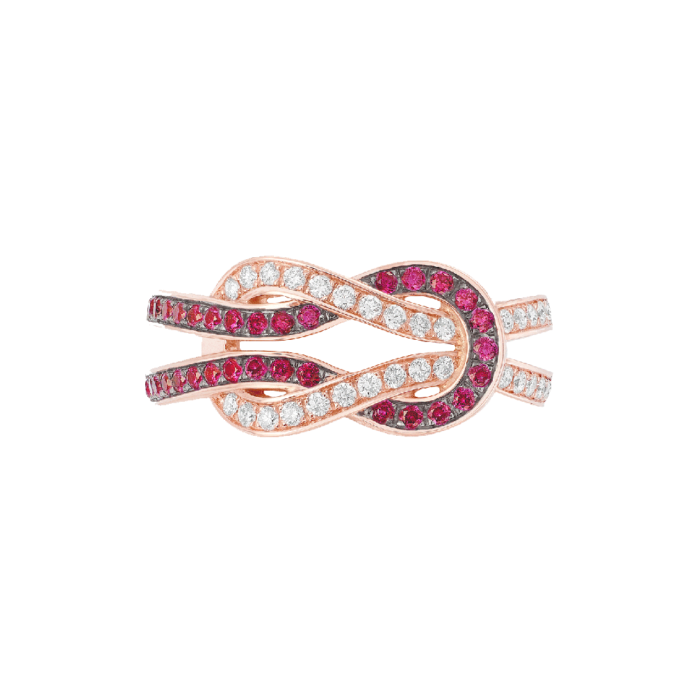 4B0899 シャンス アンフィニ MM リング ピンクゴールド ダイヤモンド