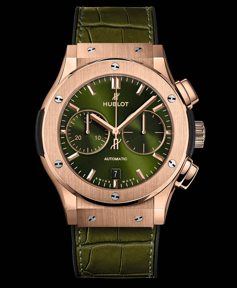 【新品未使用】ＨＵＢＬＯＴ　クラシックフュージョン　アリゲーターストラップ Hublot] クラシックフュージョン メンズウォッチ - 専用ケース